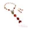 Leafy Love Necklace and Earrings