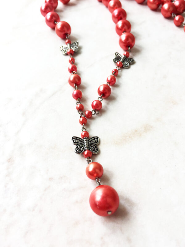 Lustrous Butterfly Necklace, Bracelet & Earrings