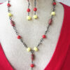 Marigold Necklace & Earrings Set - Image 3