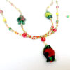 Swedish Fish Necklace & Hoop Earrings - Image 2