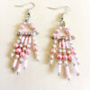 Pink Cameo Necklace & Earrings - Image 2