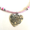 Loveable Pink Necklace & Earrings - Image 3
