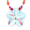 Carmine's Flower Necklace and Earrings Set - Image 2