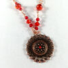 Little Red Devil Necklace and Earrings Set - Image 2
