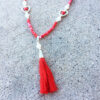 Flaming Love Necklace and Earrings Set - Image 2