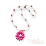 Rainbow Flower Necklace