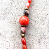 Amber Sunset Necklace and Earrings Set - Image 2
