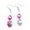 Pink Pig Pearl Bracelet and Earrings Set - Image 3