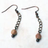 Copper and Jade Copper Key Necklace - Image 2