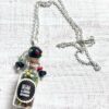 Red, Black and Yellow Potion Bottle Necklace - Image 2