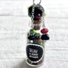 Red, Black and Yellow Potion Bottle Necklace