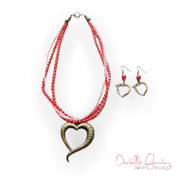 In the Mood for Love Necklace & Earrings