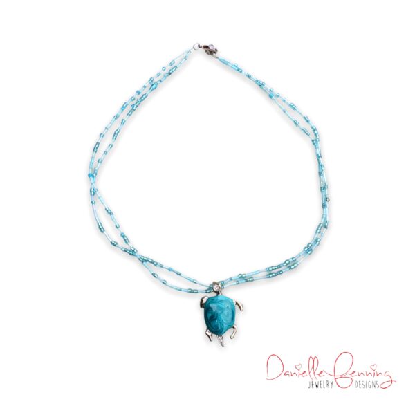 Turquoise Turtle Necklace