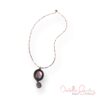 Purple Petunia Necklace