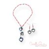 Rain Down Your Love Necklace & Earrings