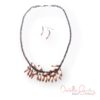 Beech Wood Necklace & Earrings